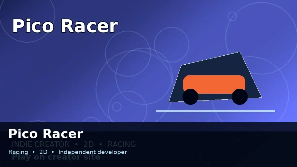 Illustration for Pico Racer