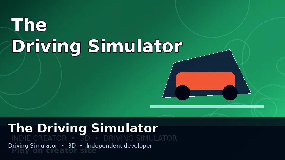 Illustration for The Driving Simulator